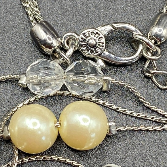 MONET Multi Strand Pearl Beads Layered Necklace - Picture 2 of 6